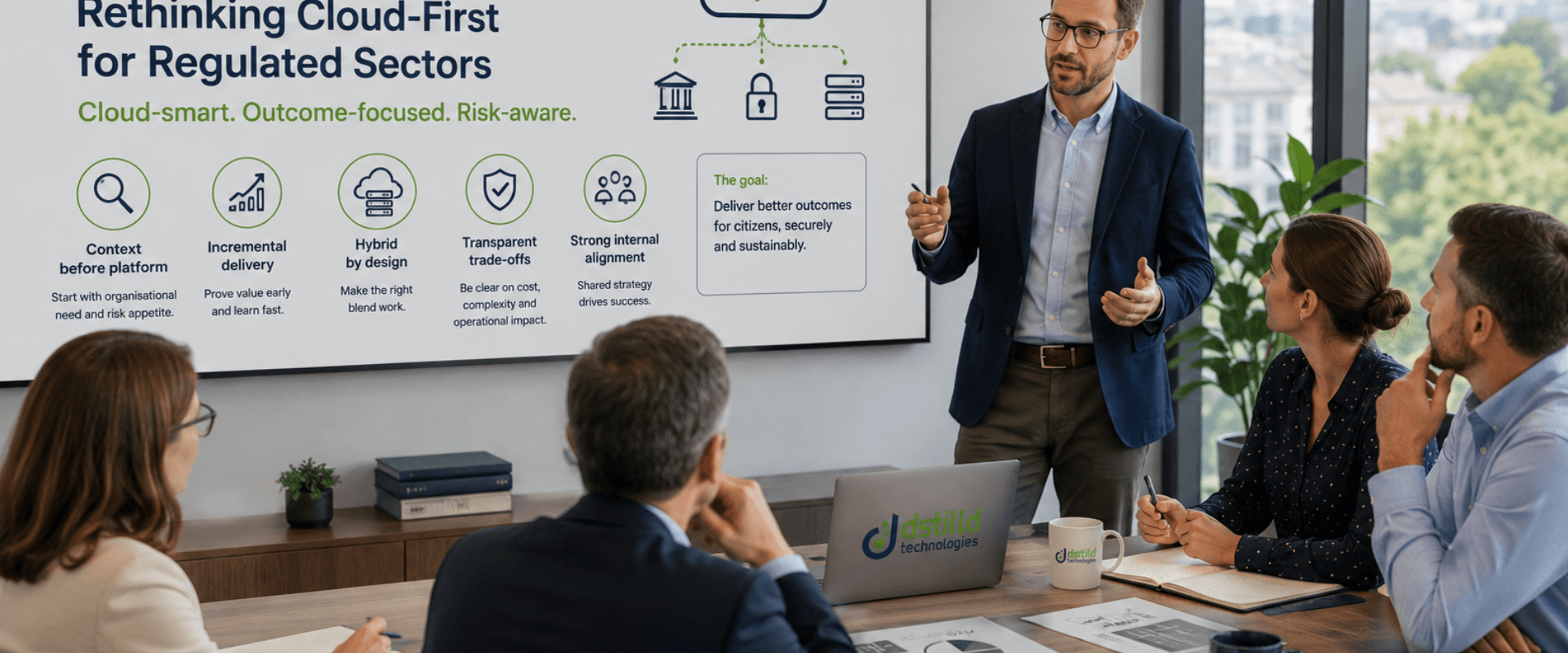 Rethinking Cloud-First for Regulated Sectors