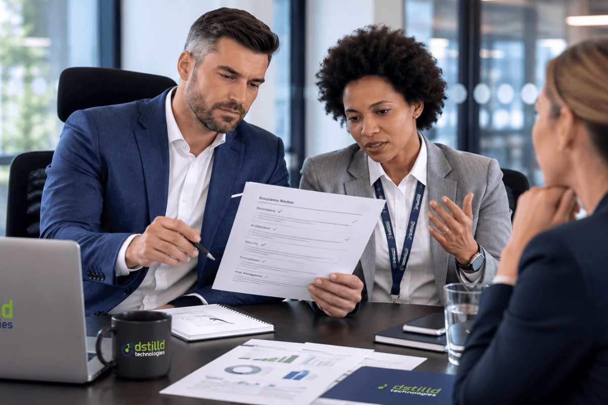 dstilld technologies services - assurance