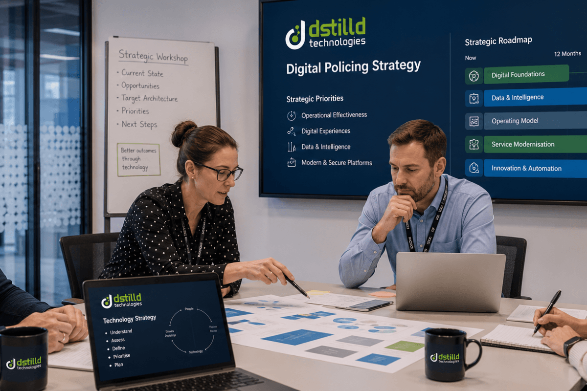 dstilld technologies services - police technology strategy