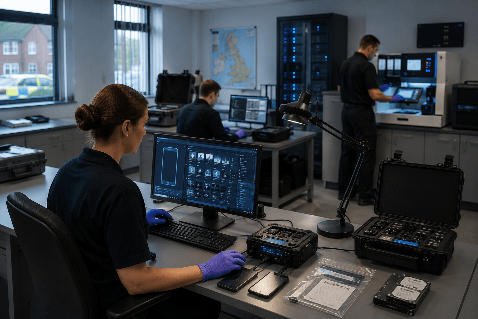 Digital Forensics Hubs and Spokes